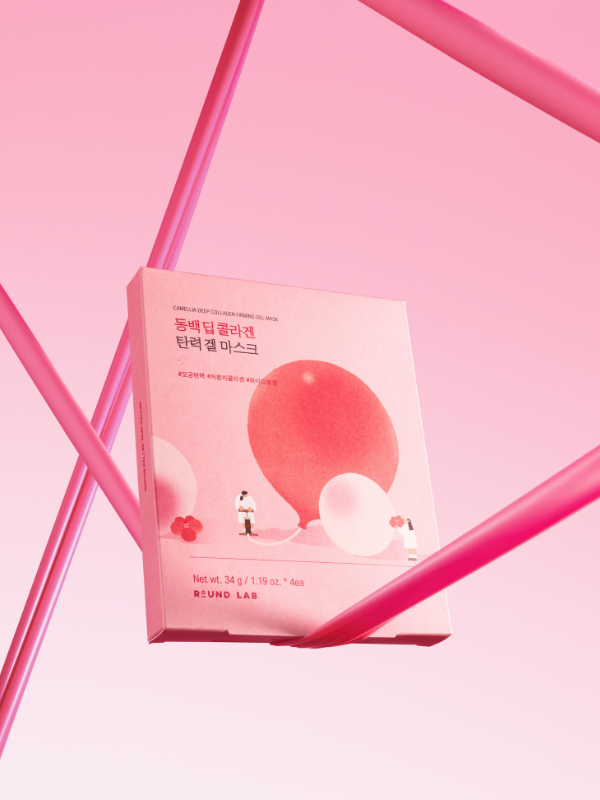 Round Lab Camellia Deep Collagen Firming Gel Mask 34ml