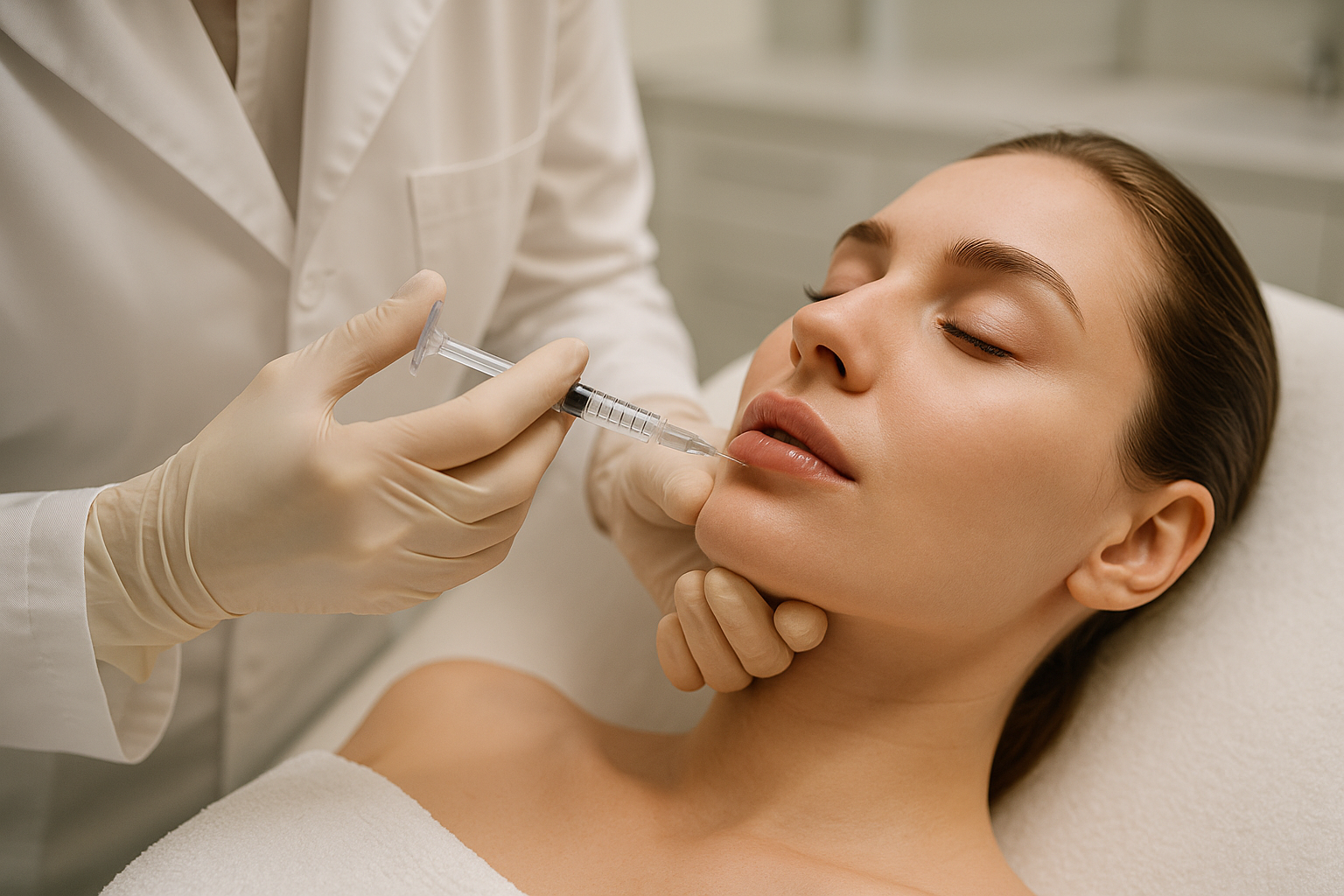 Lip Filler Enhancement